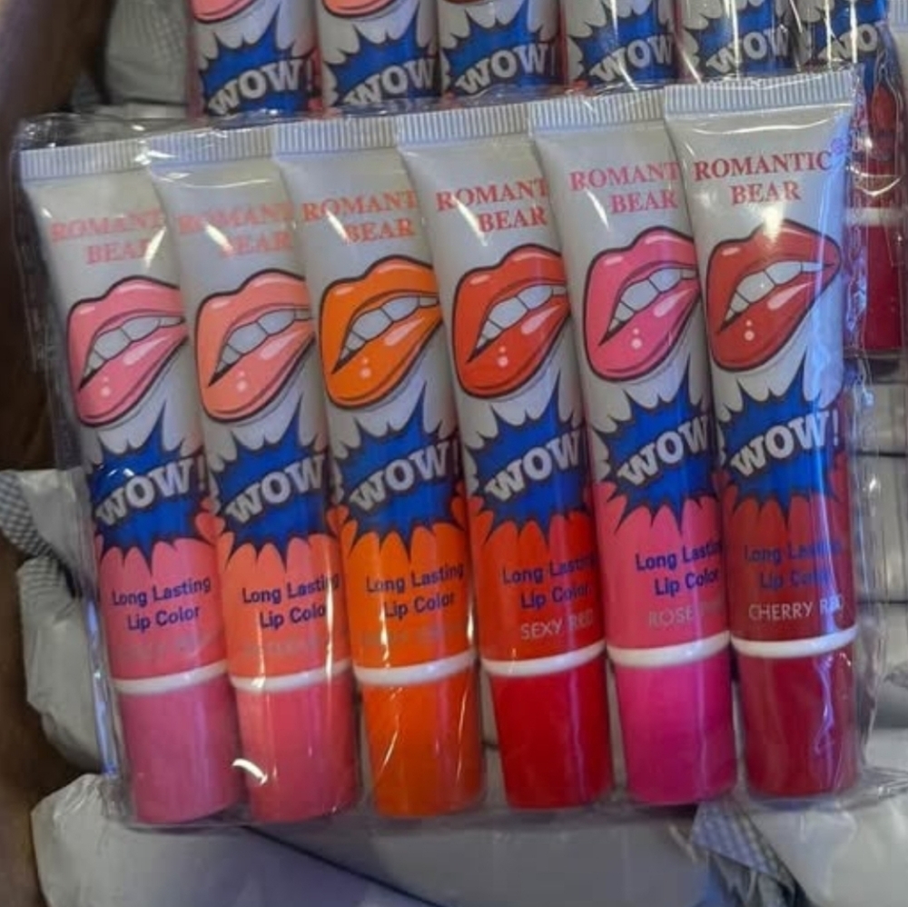 Romantic Bear Wow Lip Gloss Set 6pk